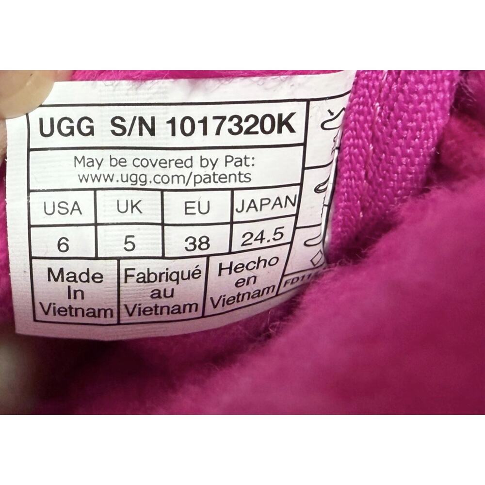 NEW UGG Neumel II Boots Grade School Pink 1017320K Size 6Y / Women's 7 - Picture 7 of 7
